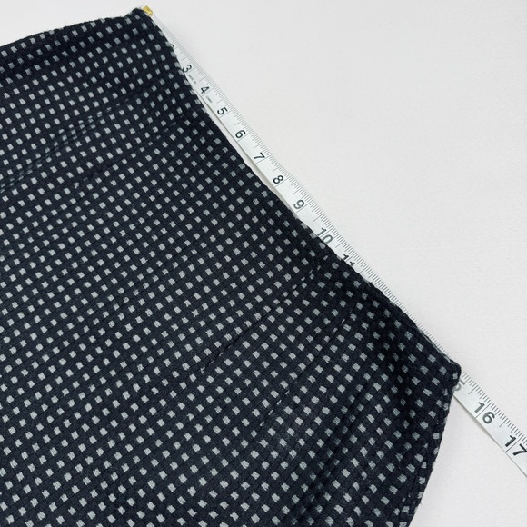 Ellen Tracy Wool Check Tweed Tailored Pencil Skirt - Picture 3 of 9